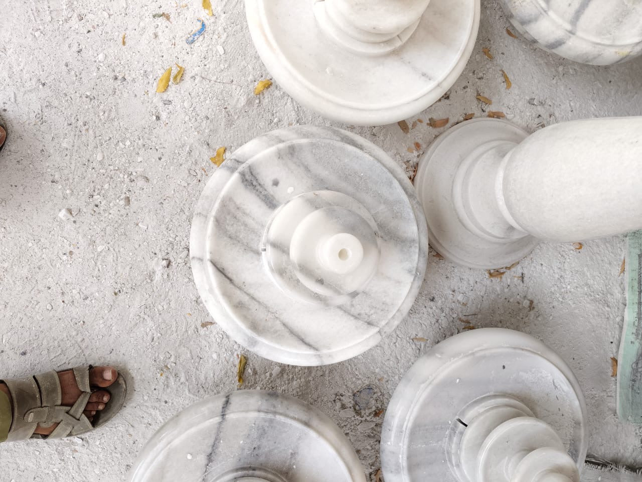 White Marble Table Fountain